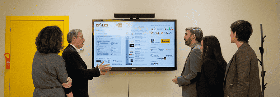 The new director of AESIA discovers CiTIUS during the institution’s second visit to the center this year