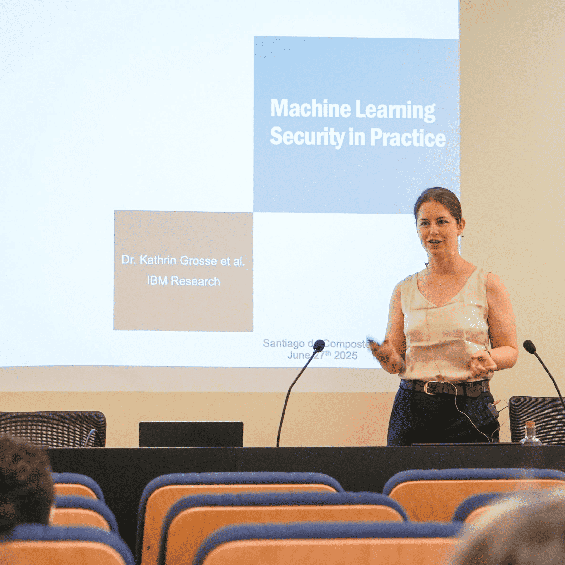 Conferencia: 'La seguridad en el aprendizaje automático en la práctica'